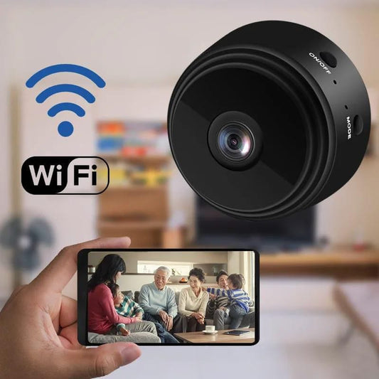 Mini WiFi Security Camera HD | Wireless Indoor Camera with Night Vision