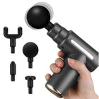 Mini Handheld Electric Body Massage Gun with 4 Heads