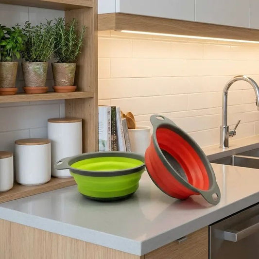 Multi-Purpose Foldable Vegetable & Fruit Washing Basket