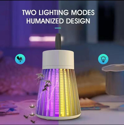 360° Umbrella Mosquito Killer Lamp | USB Electric Insect Trap with Stand & Hanging Options