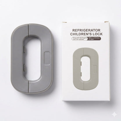Refrigerator Child Safety Lock | Two-Finger Opening Fridge Door Lock