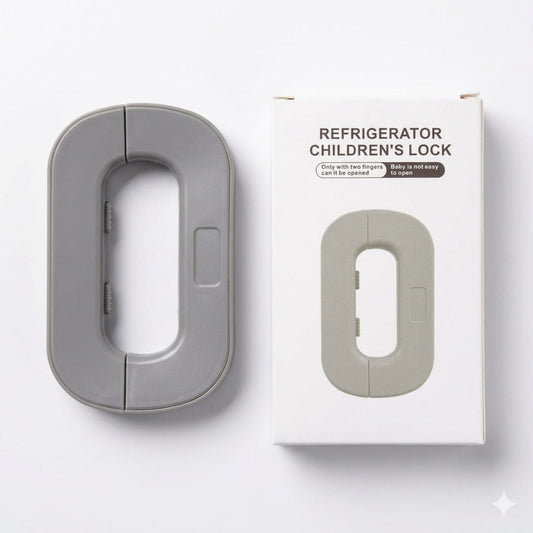Refrigerator Child Safety Lock | Two-Finger Opening Fridge Door Lock