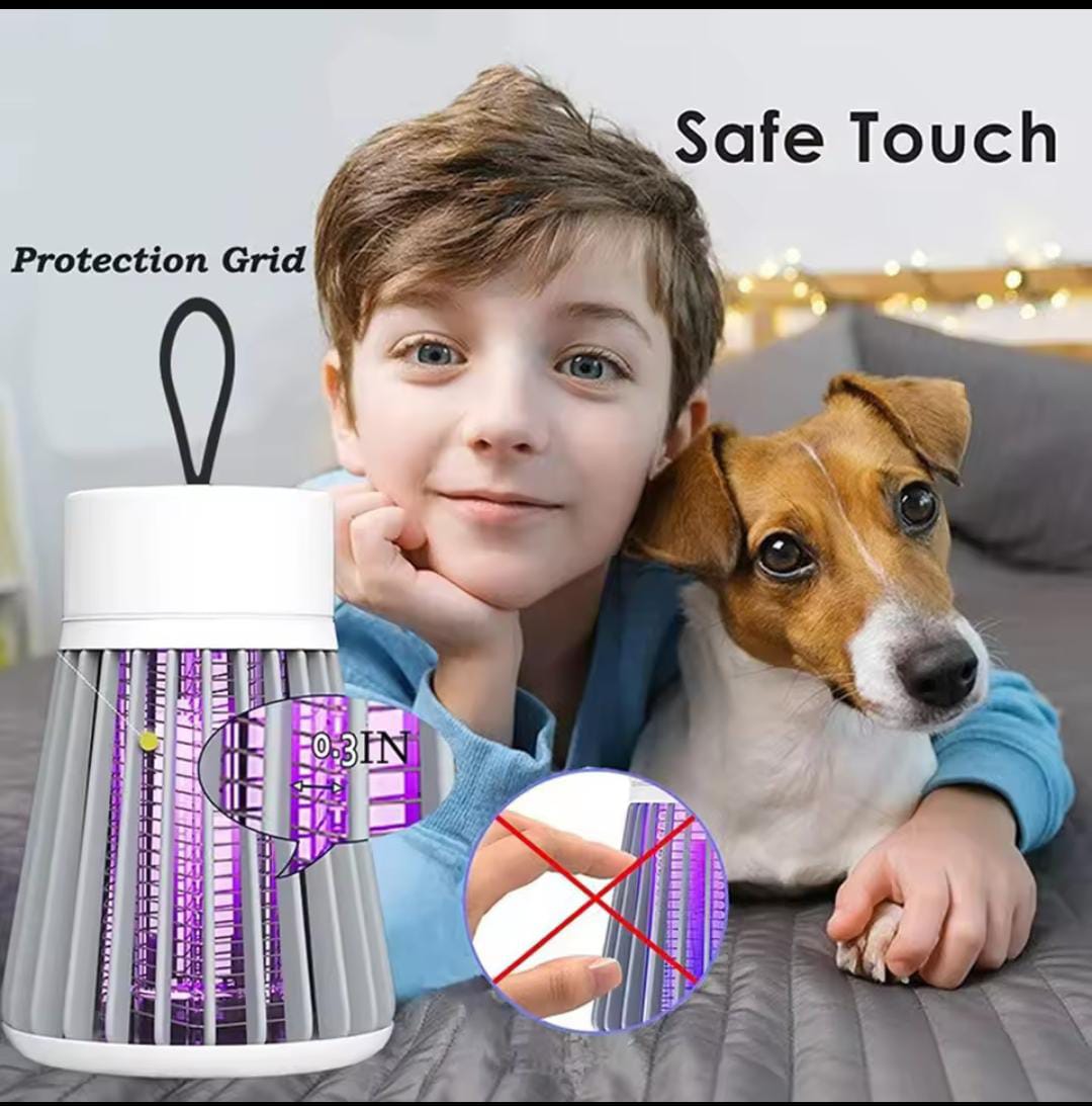360° Umbrella Mosquito Killer Lamp | USB Electric Insect Trap with Stand & Hanging Options
