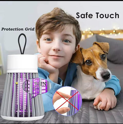 360° Umbrella Mosquito Killer Lamp | USB Electric Insect Trap with Stand & Hanging Options