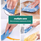 4Pcs Kitchen Cleaning Sponge Set | Multi-Color Scrub Sponges