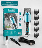 daling transparent cordless hair trimmer rechargeable beard shaver hair cutting machine precision grooming tool Aalaa Shop