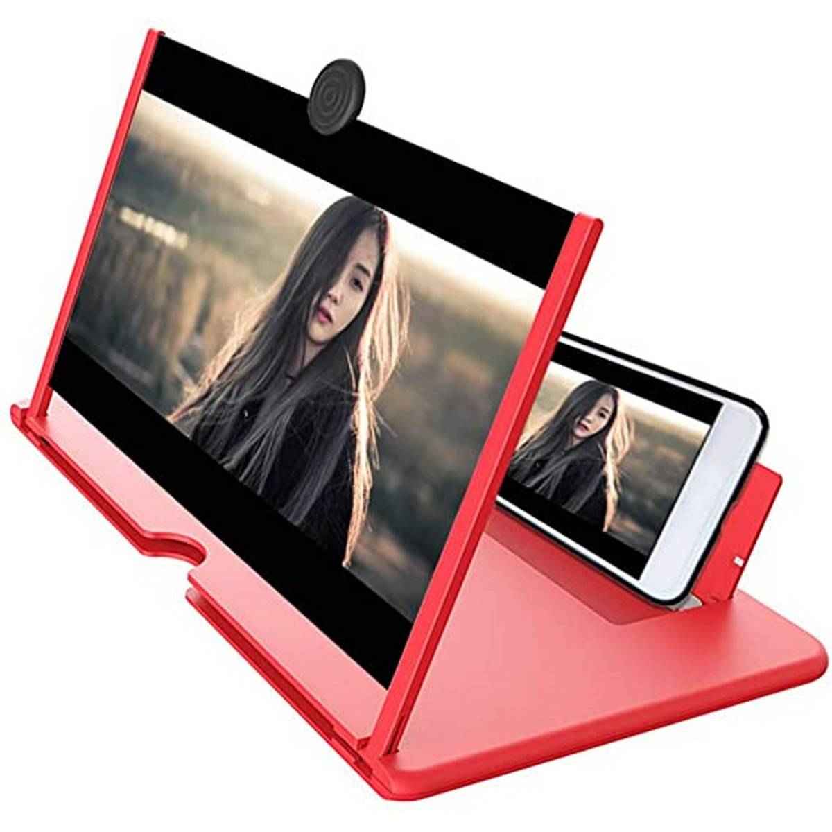 F3 mobile screen magnifier smartphone enlarger stand HD phone screen amplifier for video watching gaming portable Aalaa Shop