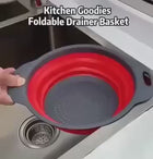 Multi-Purpose Foldable Vegetable & Fruit Washing Basket