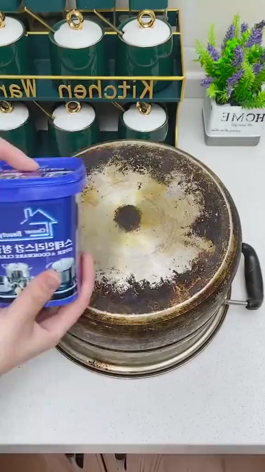 Heavy Duty Cookware Cleaner | Powerful Kitchen Stain & Grease Remover