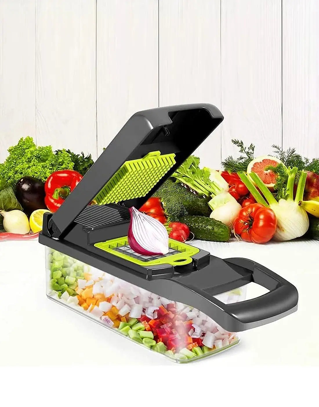 Multifunction Vegetable Chopper | 16-in-1 Kitchen Slicer